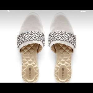 NWOT Birdies Songbird Crystal Slipper Mule